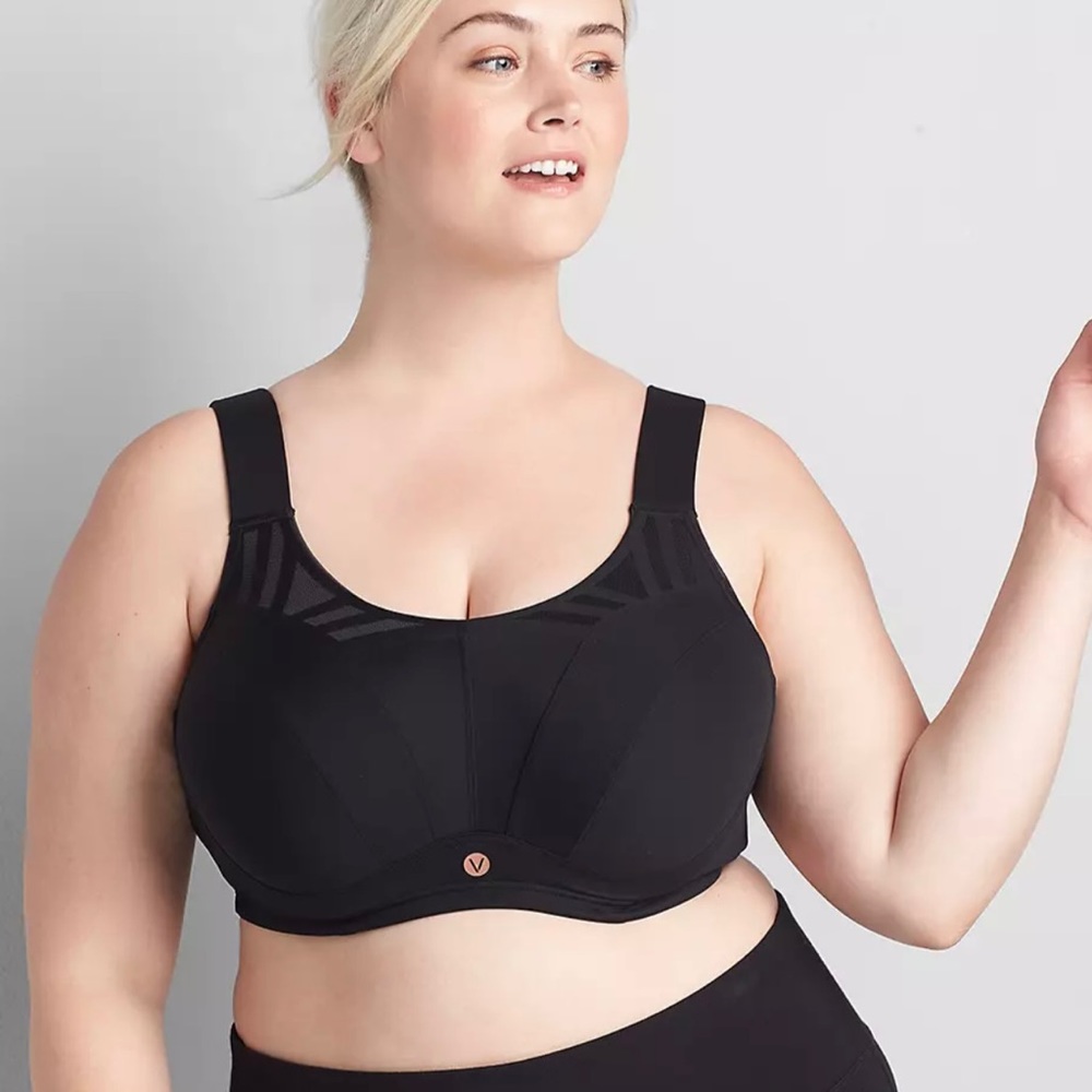 Lane Bryant / LIVI High Impact Wicking Max Support Underwire Sport Bra